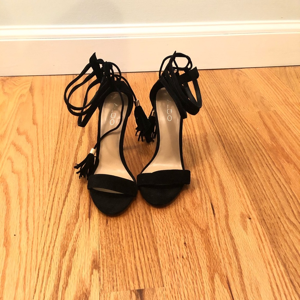 Aldo black heels